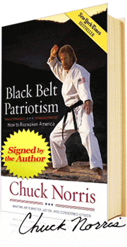 Press here to get your Chuck Norris autographed copy of 